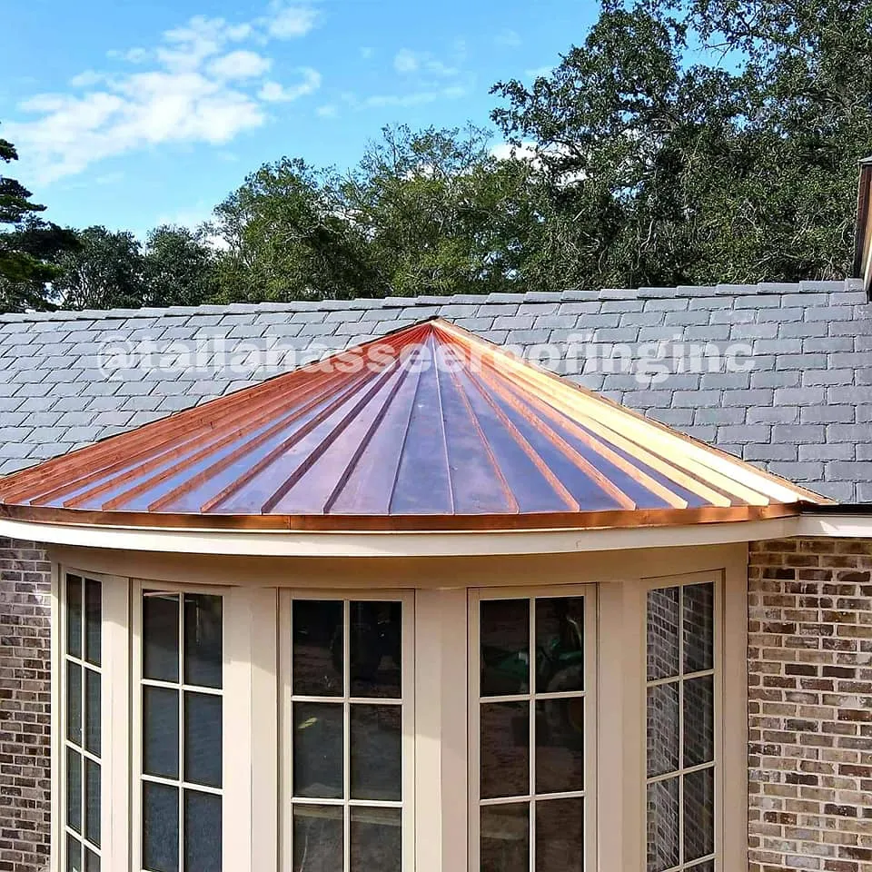 copper roof